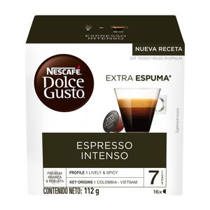 NESCAFÉ Dolce Gusto Espresso Intenso Caja 16 Cápsulas