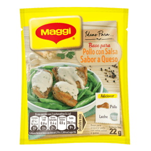 MAGGI Base con Sabor a Queso Sobre 22g