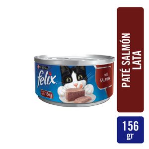 Alimento para gato Purina Felix Gato 156 gr Paté Salmón