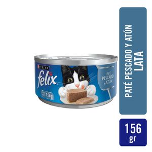 Alimento para gato Purina Felix Gato 156 gr Paté De Pescado & Atún