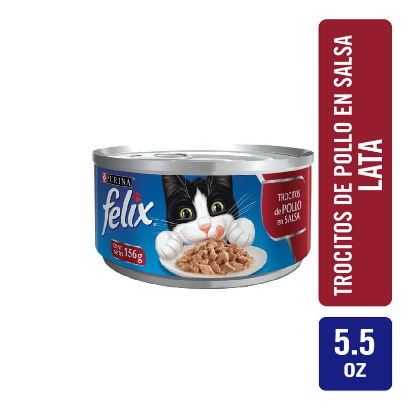 Alimento-para-gato-Purina-Felix-Gato-156-gr-Trocitos-De-Pollo-En-Salsa