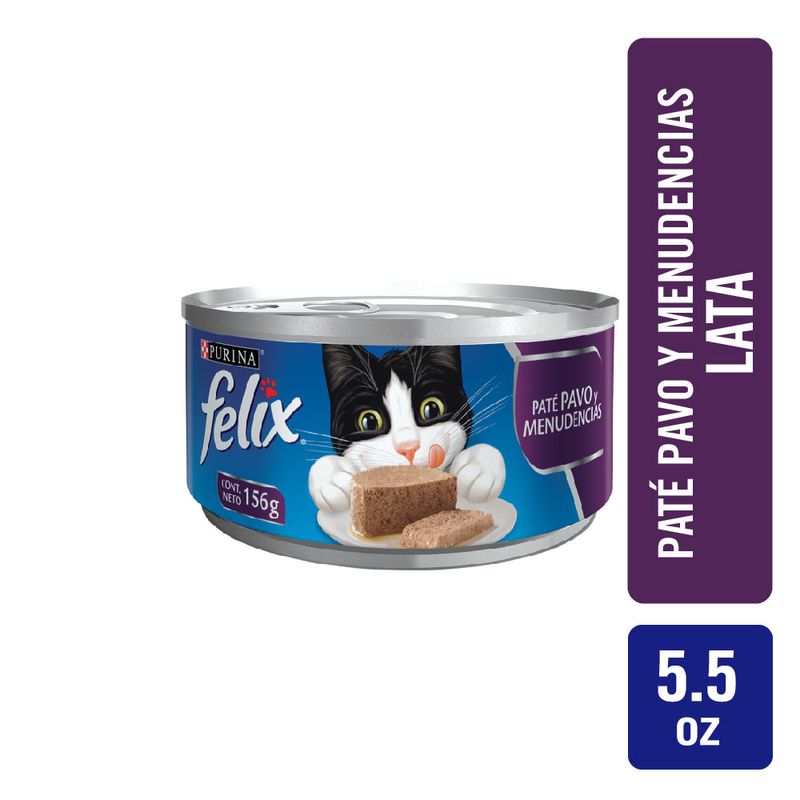 Alimento-Purina-Felix-Gato-156-gr-Pate-Pavo-Y-Menudencias