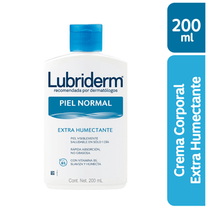 Crema Hidratante Corporal Lubriderm 200 Ml Extra Humectante Original