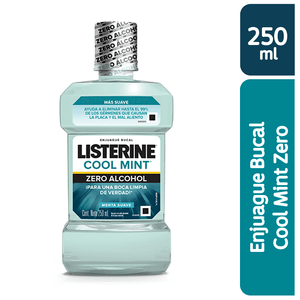 Enjuague Bucal Listerine 250 Ml Limpieza Profunda Y Aliento Refrescante