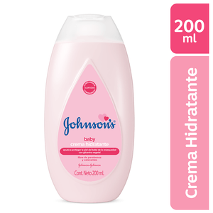 Crema Liquida Johnson & Johnson 200 Ml Crema Liquida Para Bebé Piel Suave Jyj