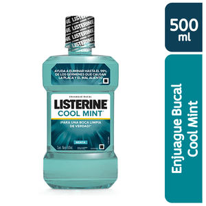 Enjuague Bucal Listerine 500 Ml Menta Fresca