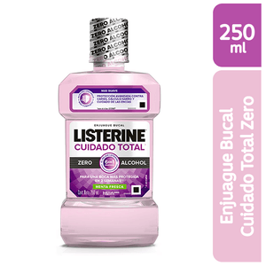 Enjuague Bucal Listerine Cuidado Total Zero 250 Ml