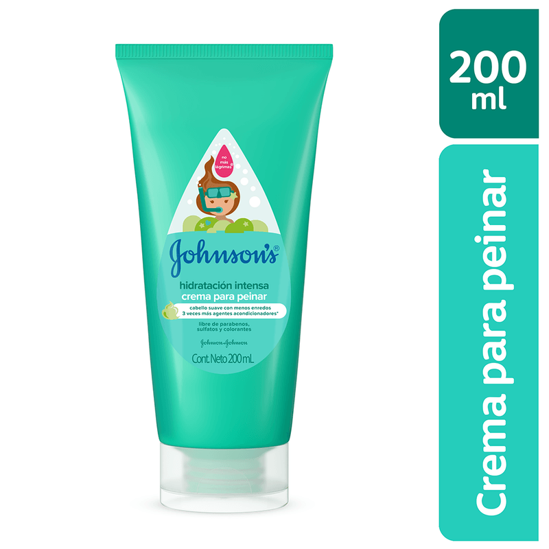 Crema-Peinar-Bebe-JOHNSON-S-Hidratacion-Intensa-200-ML