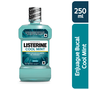 Enjuague Bucal Listerine 250 Ml Menta Fresca