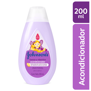 Acondicionador De Bebé Johnson & Johnson 200 Ml Hidratación Fuerza Y Vitamina Para El Cabello Del Bebé Jyj