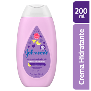 Crema Para Bebé Johnson & Johnson 200 Ml Crema Relajante Para Antes De Dormir Jyj