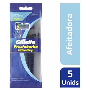 Gillette Prestobarba Ultragrip - 5Ct