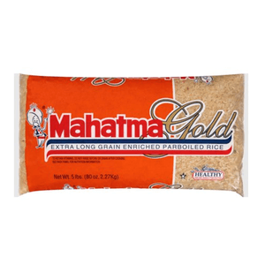 Mahatma Tice Gold Parboiled Rice 5 Lb