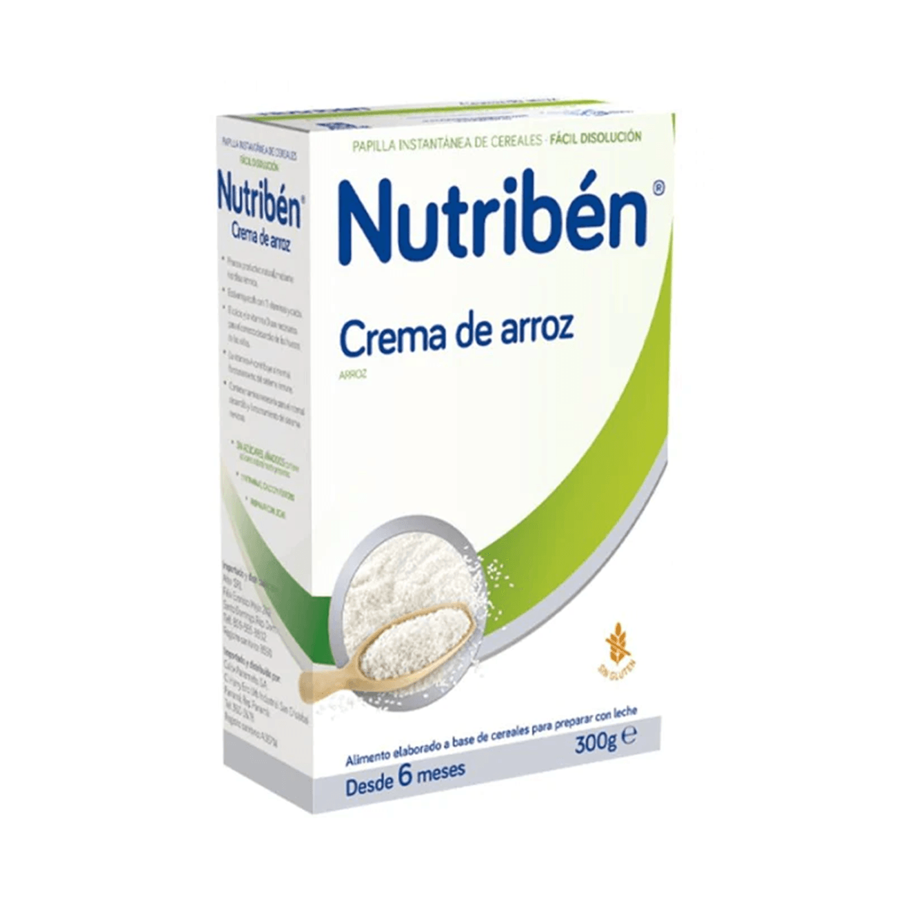 Papillas Nutribén® Crema de arroz - Nutriben International