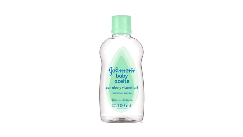 Aceite Bebé Johnson's Baby con Aloe y Vitamina E 100ml - JOHNSON