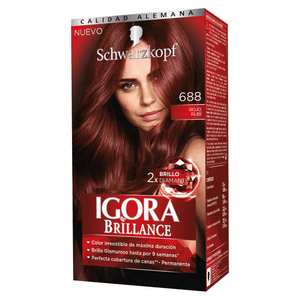 Tinte Para Cabello Igora Brillance color 688 60ml