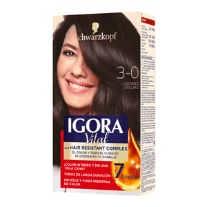 Tinte Para Cabello Igora Vital color 3-0 Nuevo