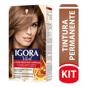 Tinte Cabello Igora Vital color 7-1 Nuevo