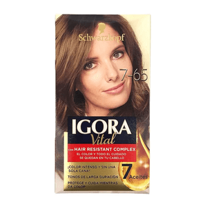 Tinte Para Cabello Igora color Vital 7-65 Nuevo