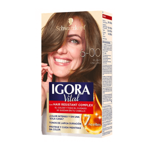 Tinte Para Cabello Igora color Vital 6-00 Nuevo