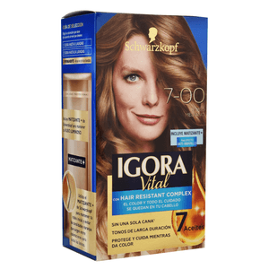 Tinte Para Cabello Igora Vital color 7-00 Nuevo