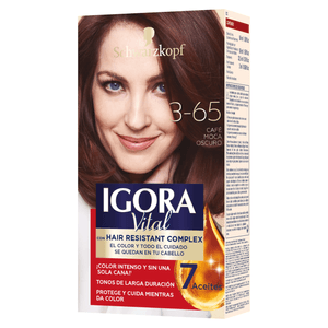 Tinte Para Cabello Igora Vital color 3-65