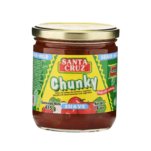 Sta Cruz Salsa Chunky Suave 14 Oz