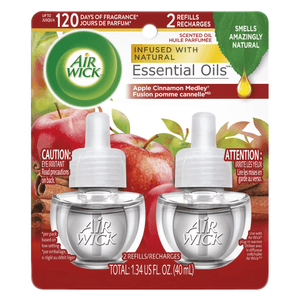 Aceite Aromatico Air Wick De Manzana & Canela 2pack 21ml