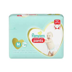 Pampers Pants Mediano 34 Un