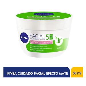 Crema Facial Nivea Cuidado Efecto Mate 50ml