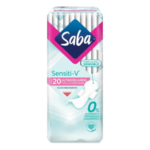 Saba Sensitiv Ultradelgada 20 Piezas