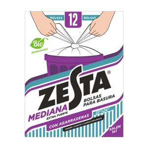 Bolsa De Basura Mediana 22x24 Pulg /8 Gal