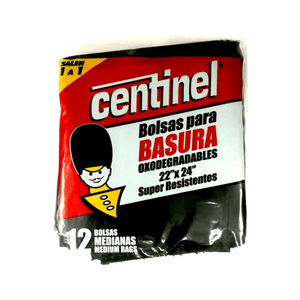 Bolsa De Basura Centinel Mediana 23 X 24