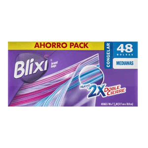 Doble Cierre Mediana Blixi 48Und