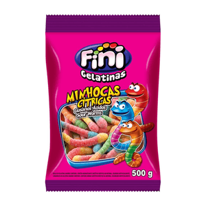 Gomitas Fiini Con Forma De Gusanitos 100gr