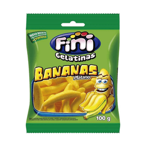 Gelatinas Jelly Bananas Fini 100g