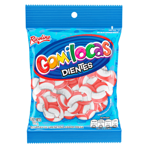 Gomitas Ricolino Gomilocas Dientes 125 G