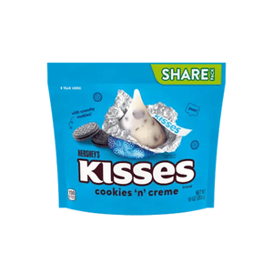 Kisses Cookies And Creme 10oz