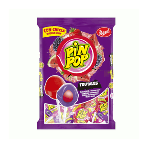 Caramelo Pascual Pin Pop Frutales 408g