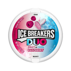 Ice Breakers Duo Mint Raspberry 1-3oz 24