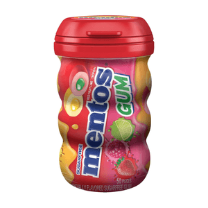 Goma De Mascar Mentos Gum Red Fruit 20g