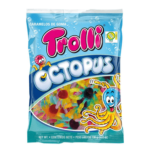 Gummi Octupus Trolli 100g