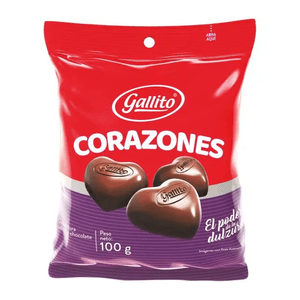 Chocolate Gallito De Corazon 100g
