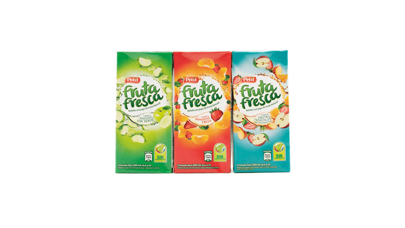 Jugo Petit Fruta Fresca 6 pack 200ml