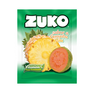 Bebida instantánea Zuko Guayaba Piña 20g