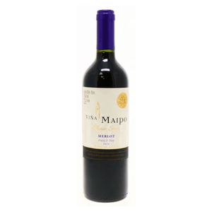 Vino Tinto Vina Maipo 2016 Merlot 750 Ml