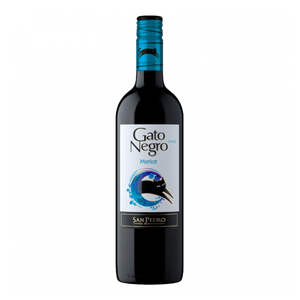 Vino Tinto Merlot 13.5 % Gato Negro 750ml