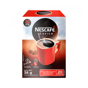 Nescafé Clásico Café Instantáneo Sobre 1.8g