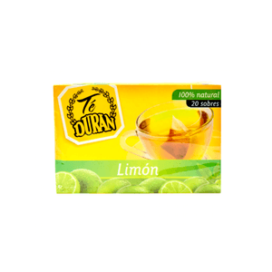 Te Duran De Limon 20 Sobrecitos