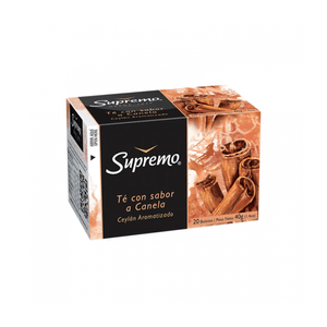 Te Supremo Aromatizado Canela 20 Sobre